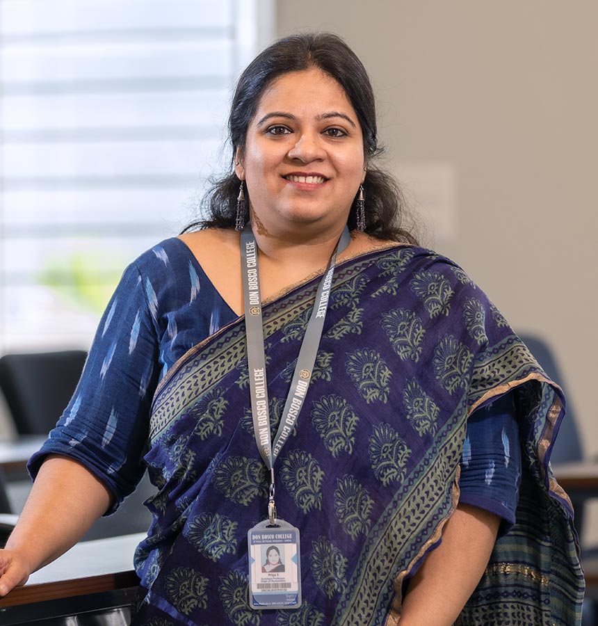Ms Priya Sunil - English Professor (Department of Humanities)