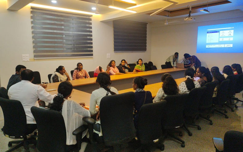 Kottiyam MSW Students Visit Don Bosco College, Bengaluru