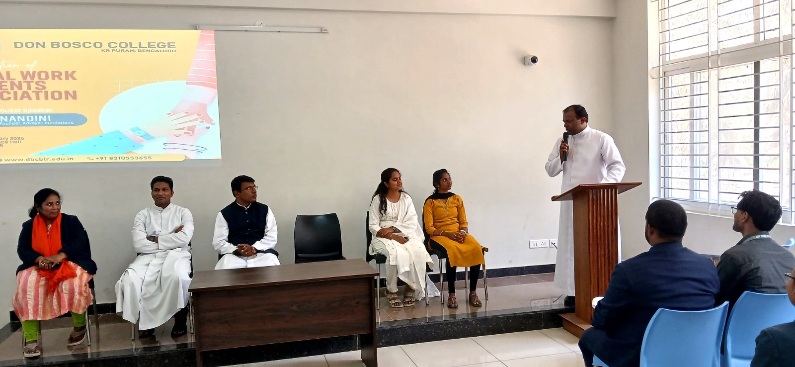 Social Work Department Inaugurates Student Association Compassio